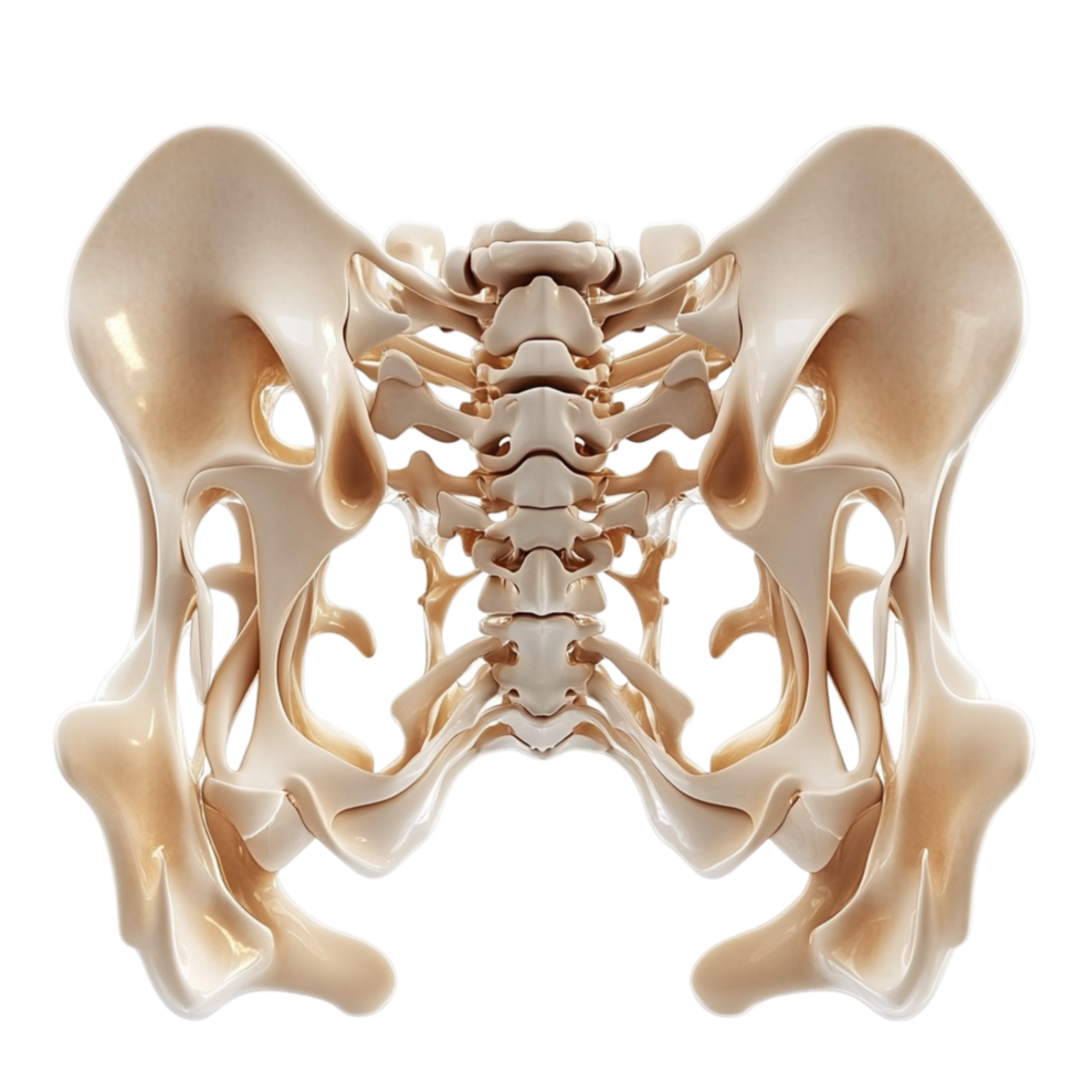 Anatomical Pelvis Structure Transparent Background png