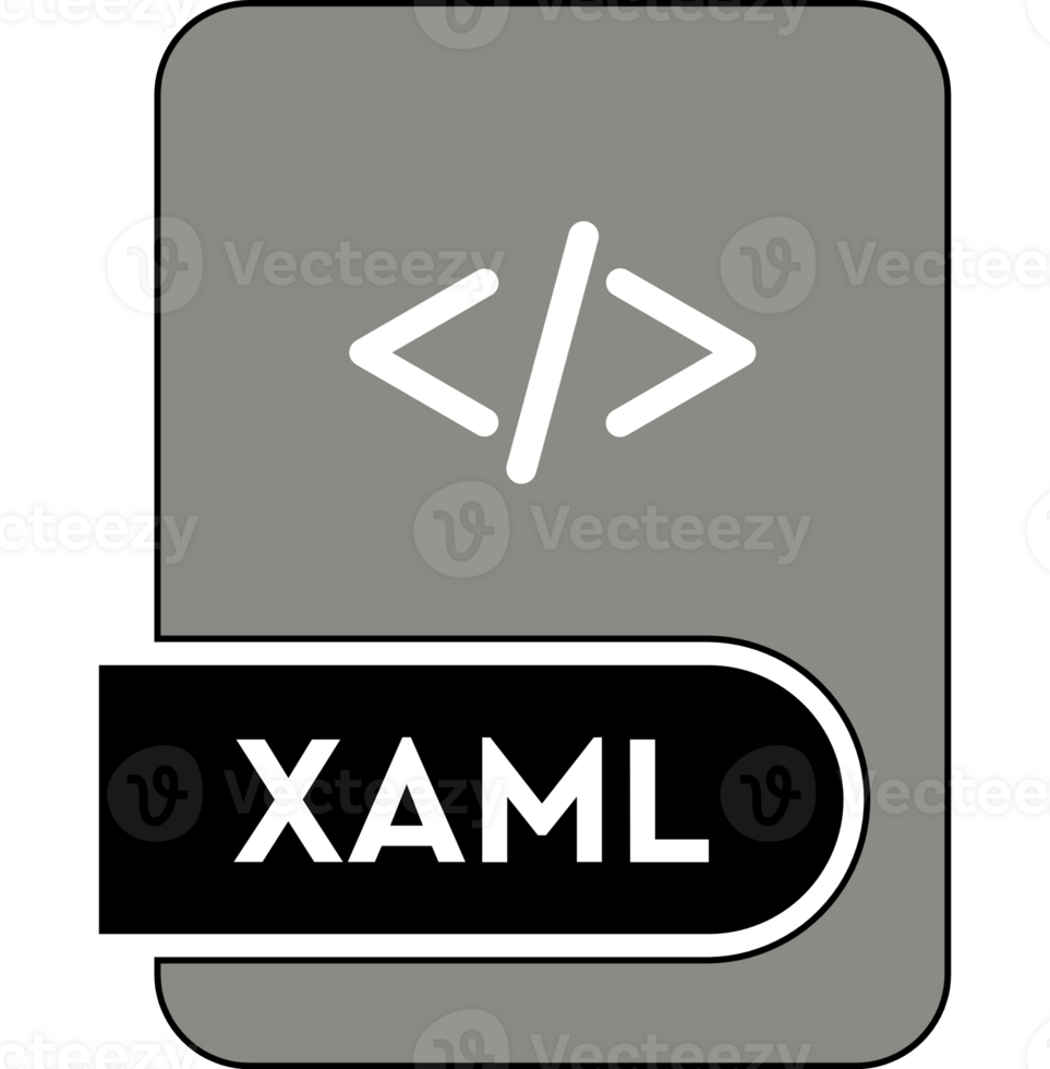 Creative Xaml File Format Icon Graphic png