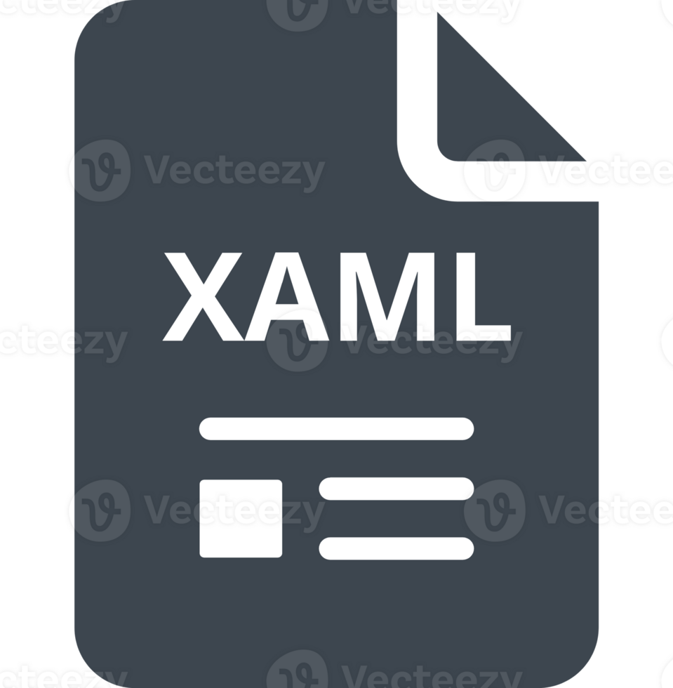 Xaml File Transparent Icon Design Element png