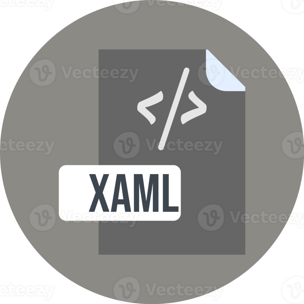 Xaml File Format Icon Design Element png