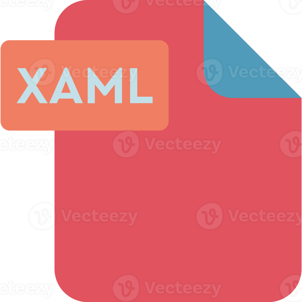 Xaml File Format Icon Rounded Shapes Illustration png