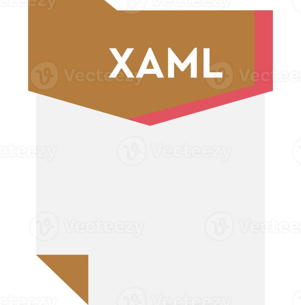 Creative Xaml File Format Minimal Icon Graphic png