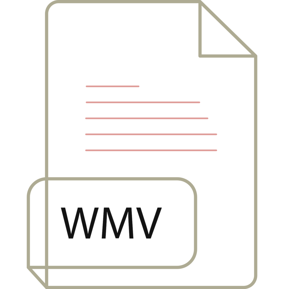 Wmv file icon png