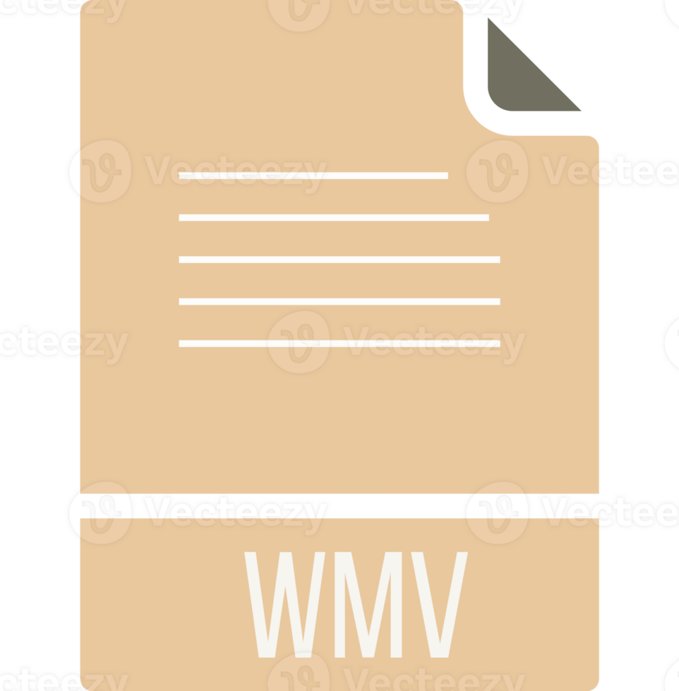 Wmv Ip File Icon Fill Rounded Corners Illustration png