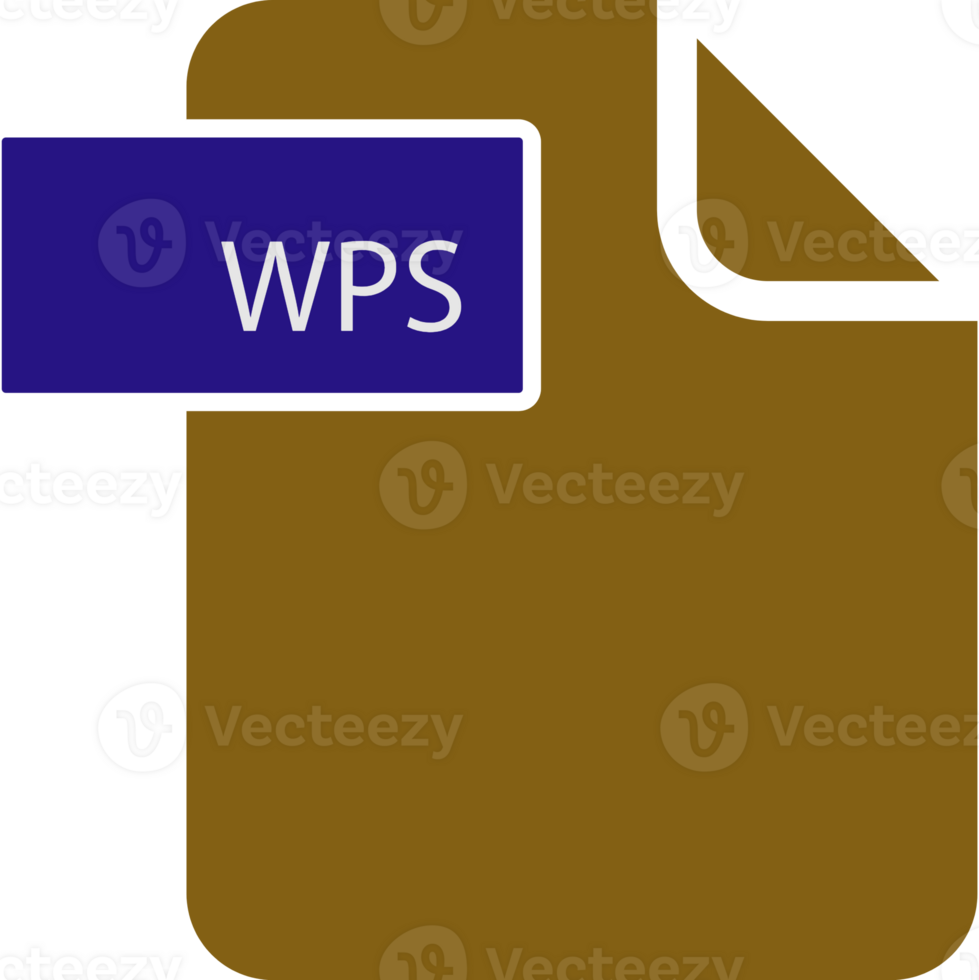 Wps File Format Icon Rounded Shapes And Spacing png