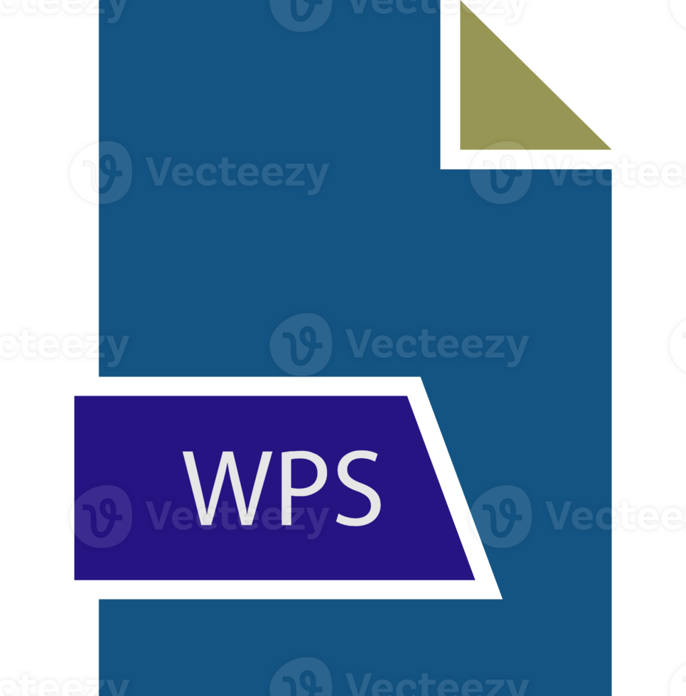 Wps File Format Icon Shape png