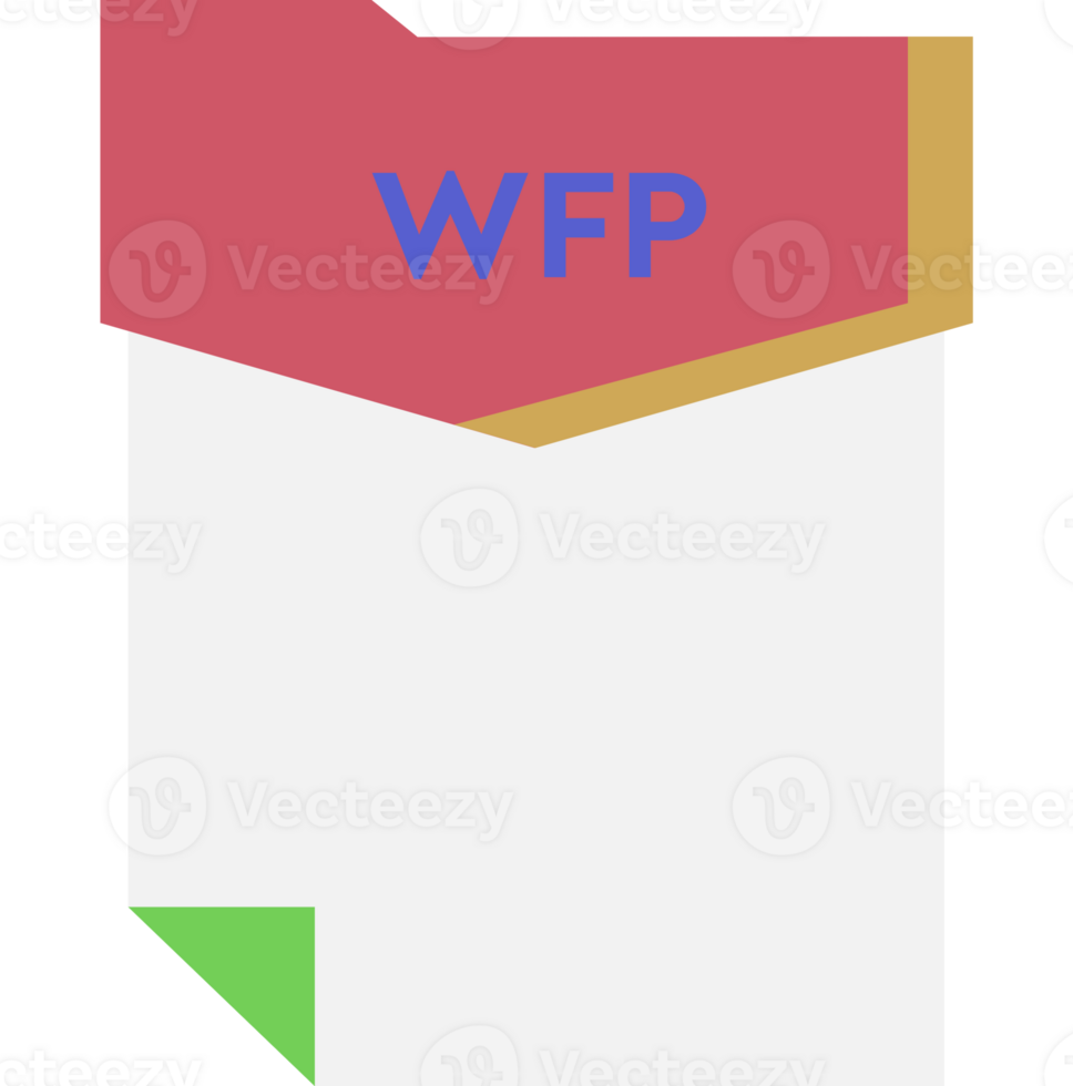 Wfp File Format Minimal Icon png
