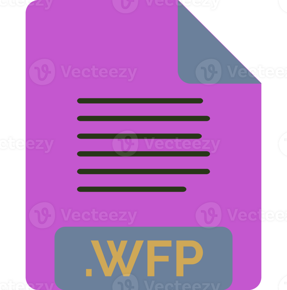 Wfp File Icon Minimal png