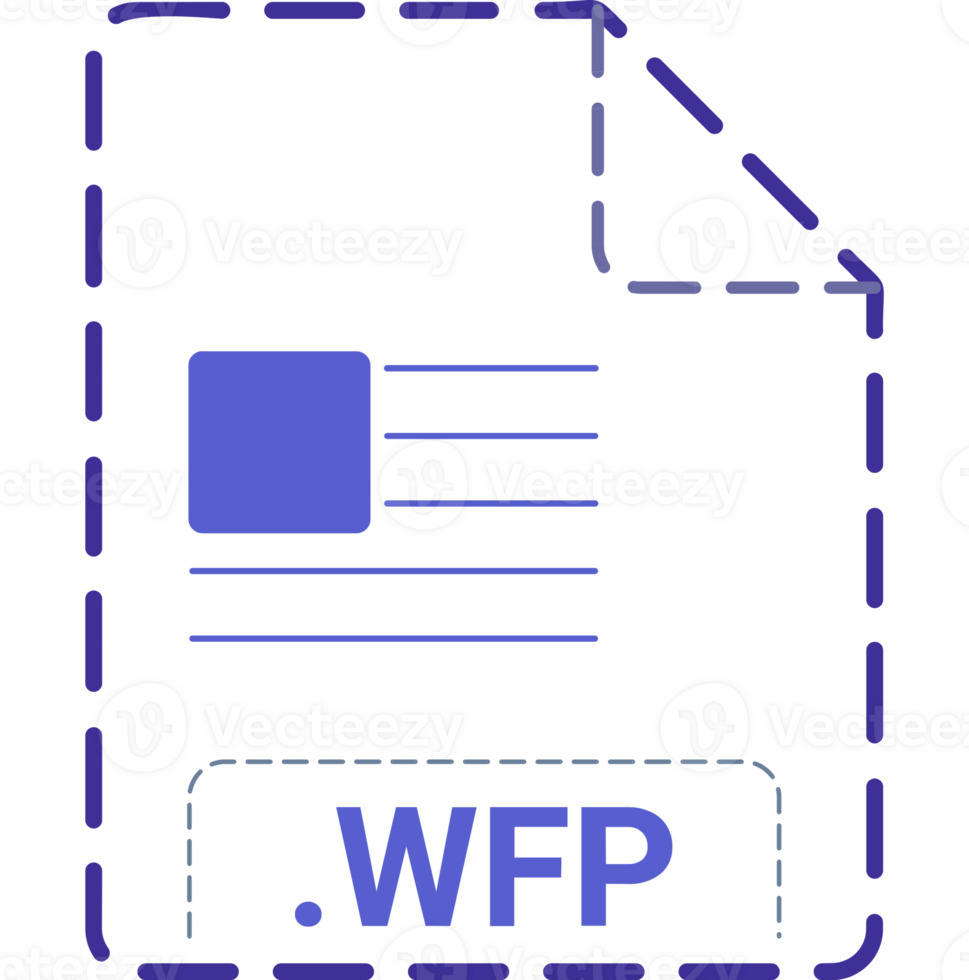 Wfp File Icon Minsk Dashed Rounded Outline png