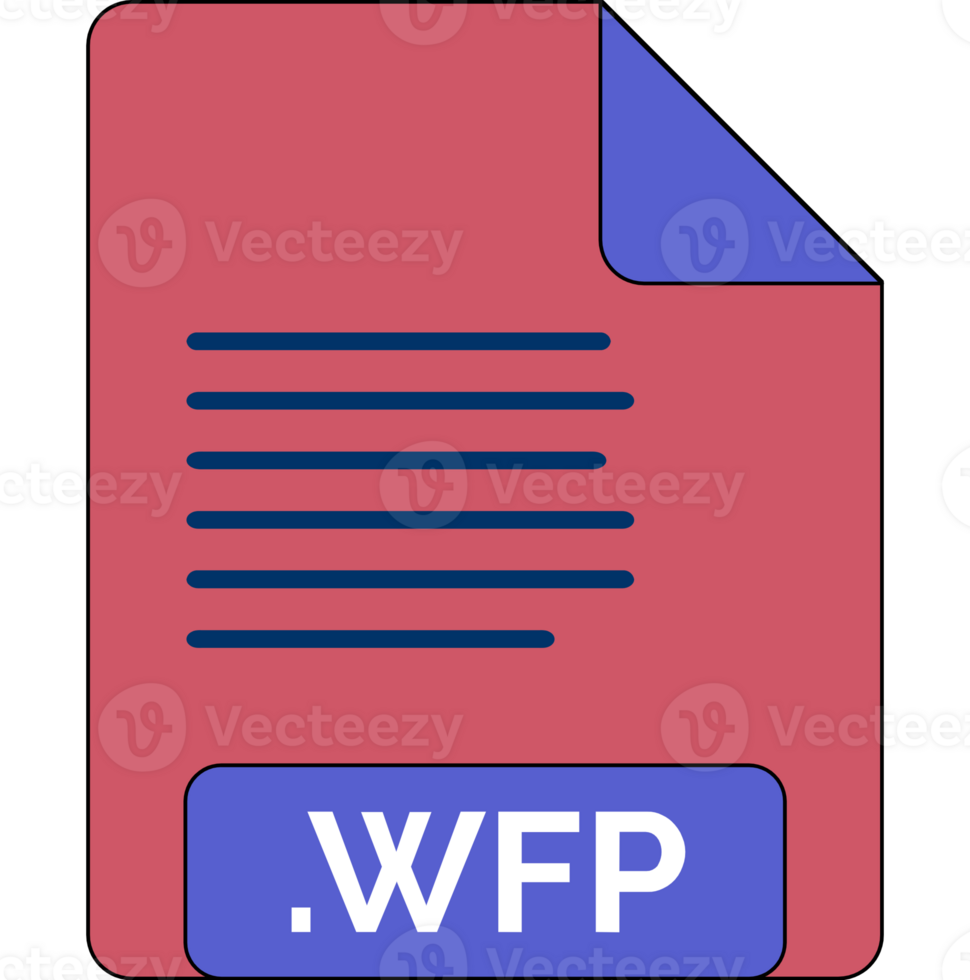 Wfp File Icon Minimal Fill png