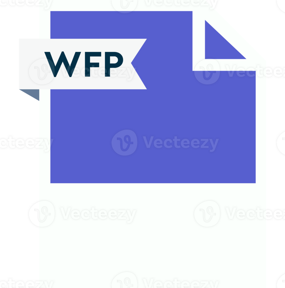 Wfp File Format Icon Roe Color Fill png