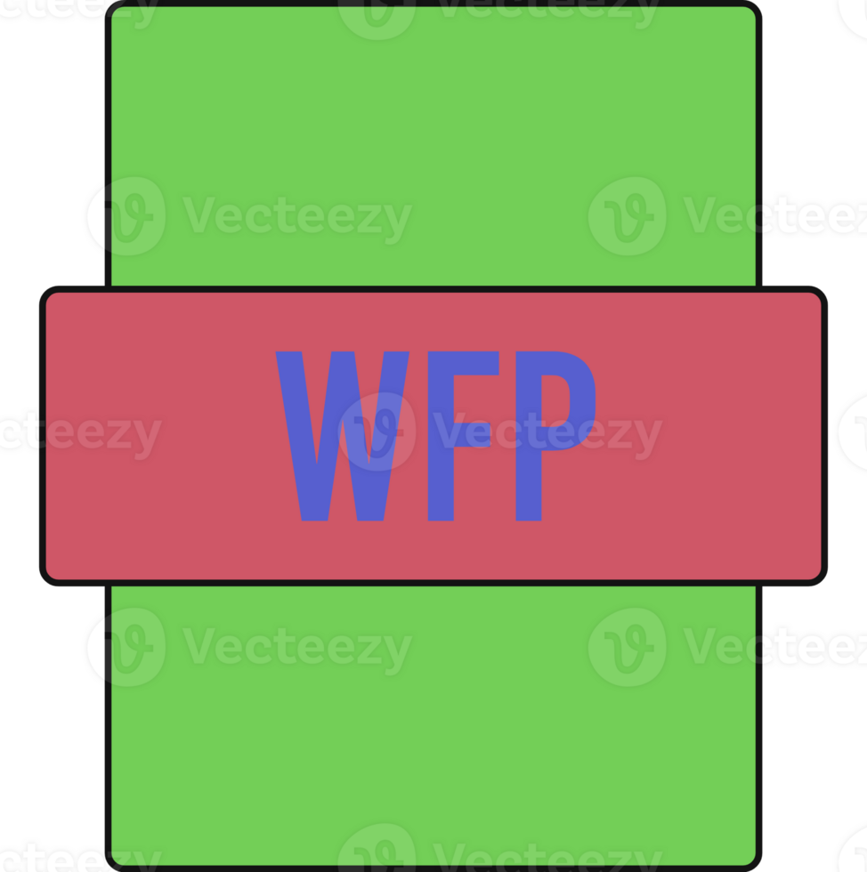 Wfp Ip File Extension Icon Color Fill Outer Flat png
