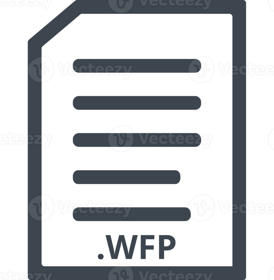 Wfp Line Document Icon png