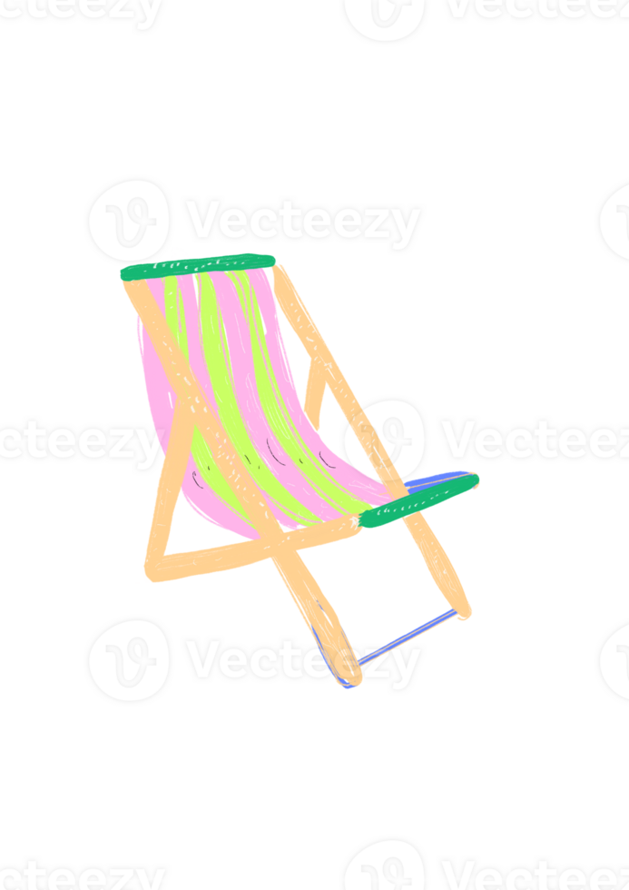 beach chair for summer png