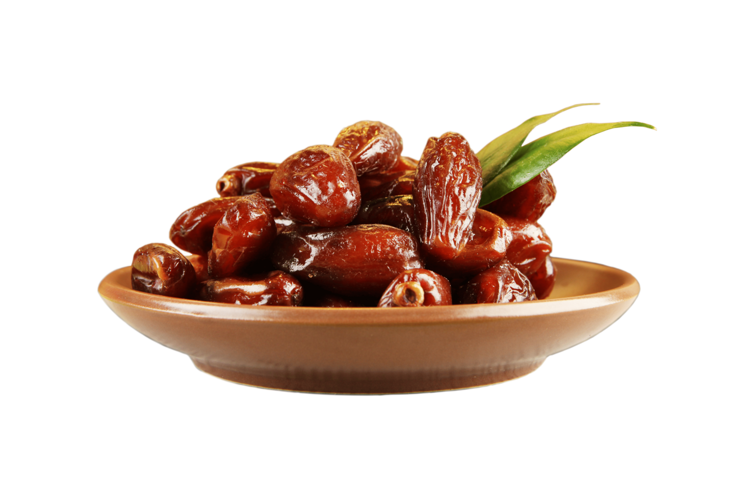 Dry dates khajur on a bowl. Arabian Dates for Ramadan png
