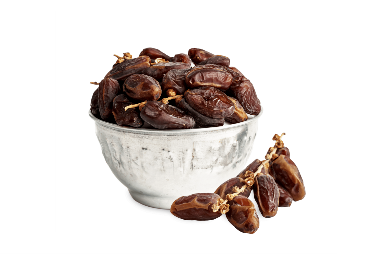 A Bowl with dates. Arabian dates khajur for Ramadan png