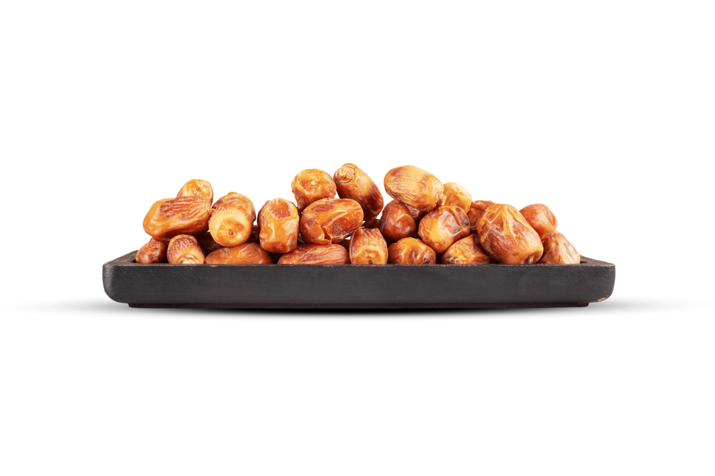Sukkari dates. Khajur on a wooden bowl. Arabian Dates for Ramadan png