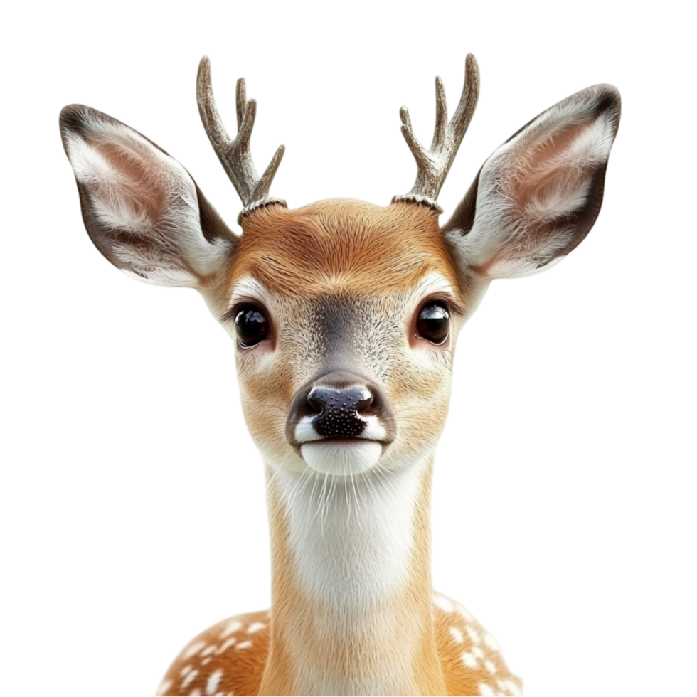 Hyper-Realistic Deer Head png
