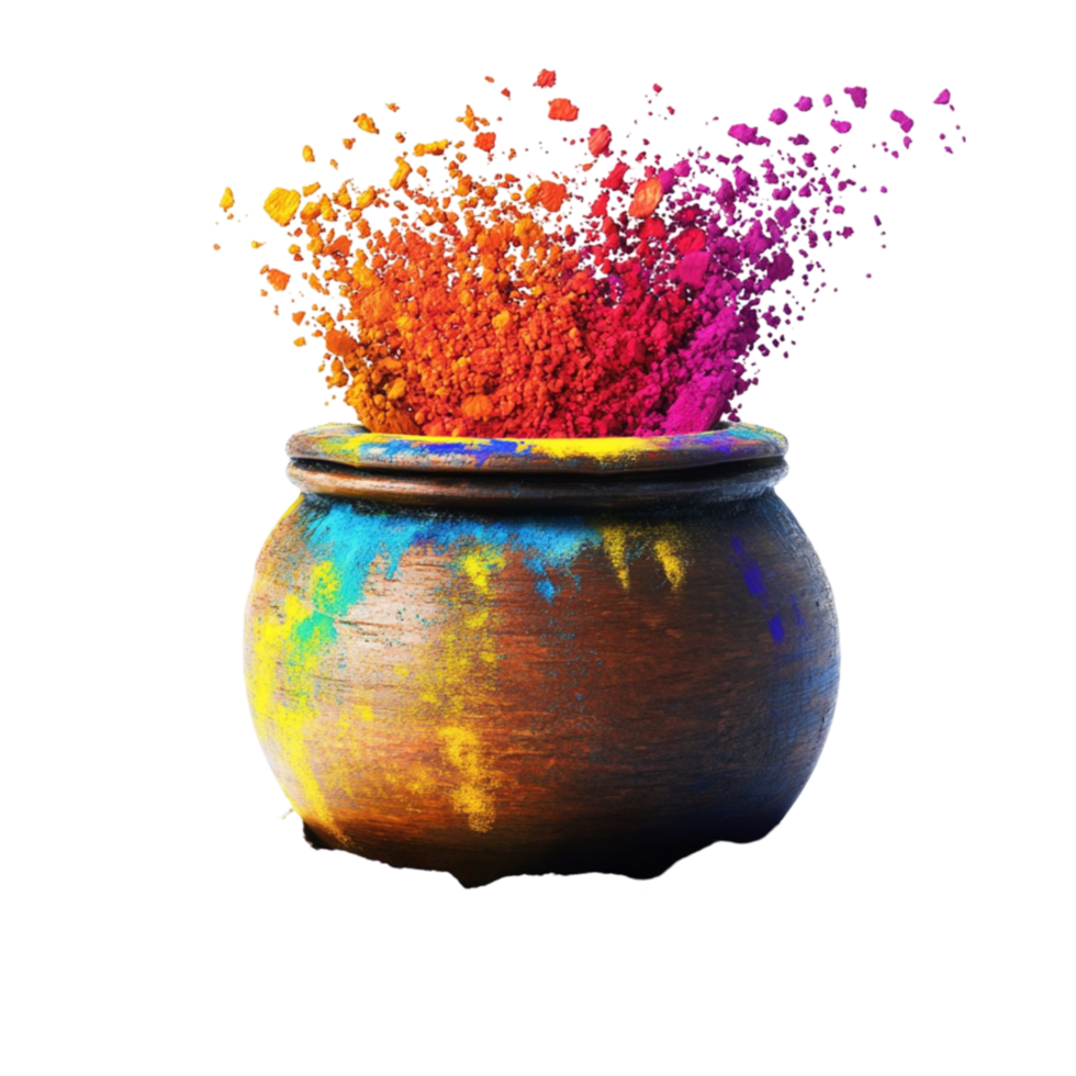 Color Explosion from Magic Pot png
