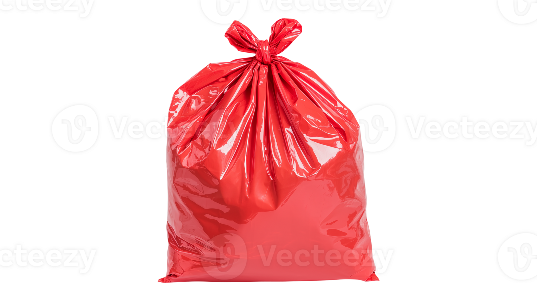 Wrinkled Plastic Bag in Light Impression png