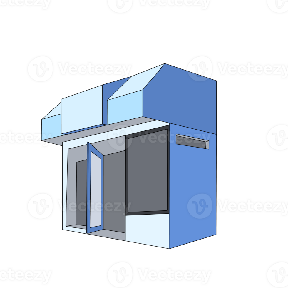 Bodega Small Retail Store Front png