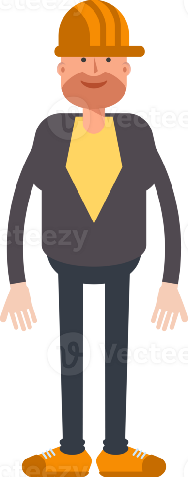 Engineer Character Standing png