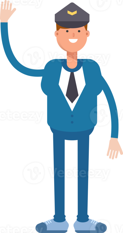 Postman Character Greeting png