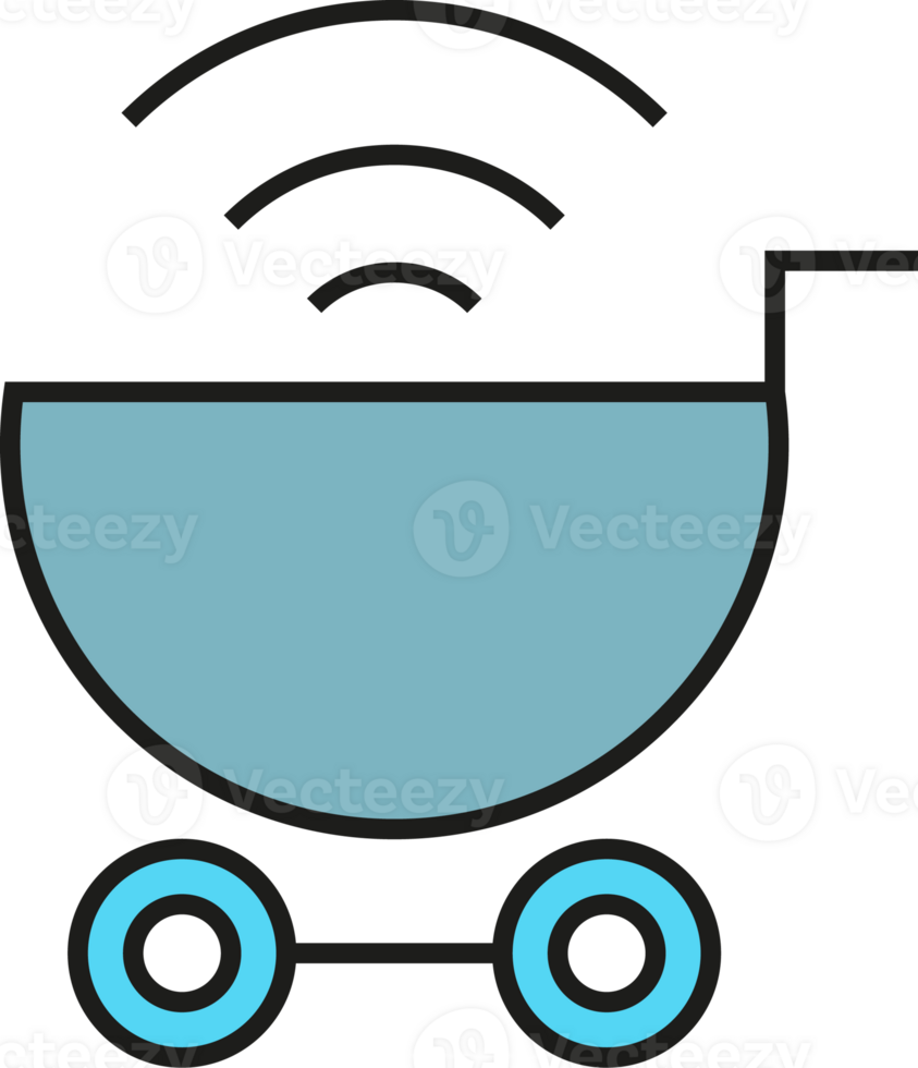 Shopping Cart and Wifi Icon png