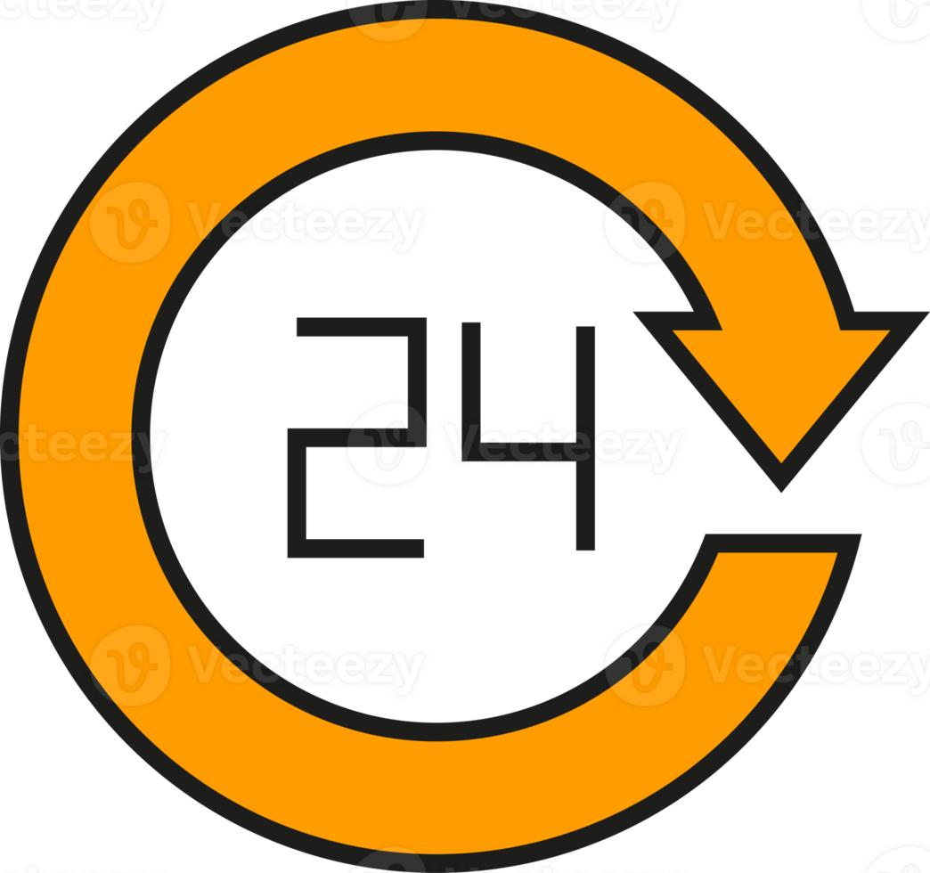24 Working Hours png