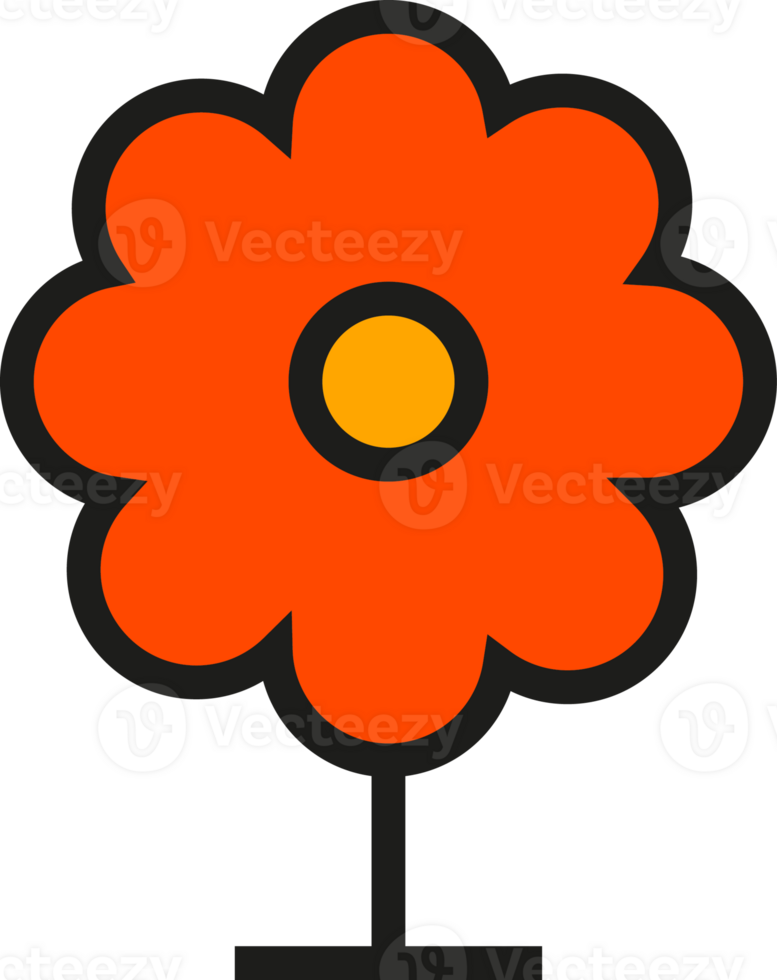 Flower Icon Illustration png