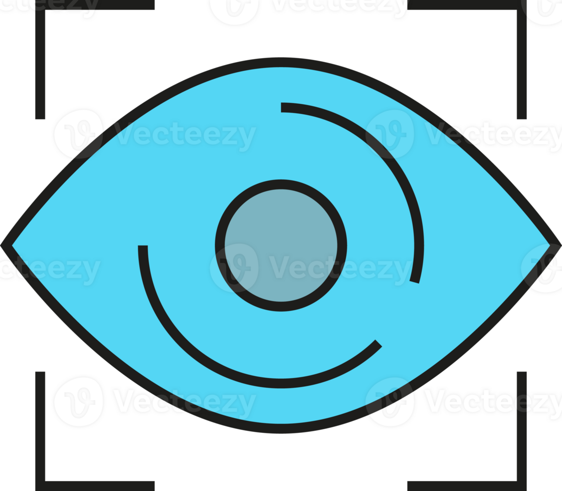 Eye and Irish Scan Icon png