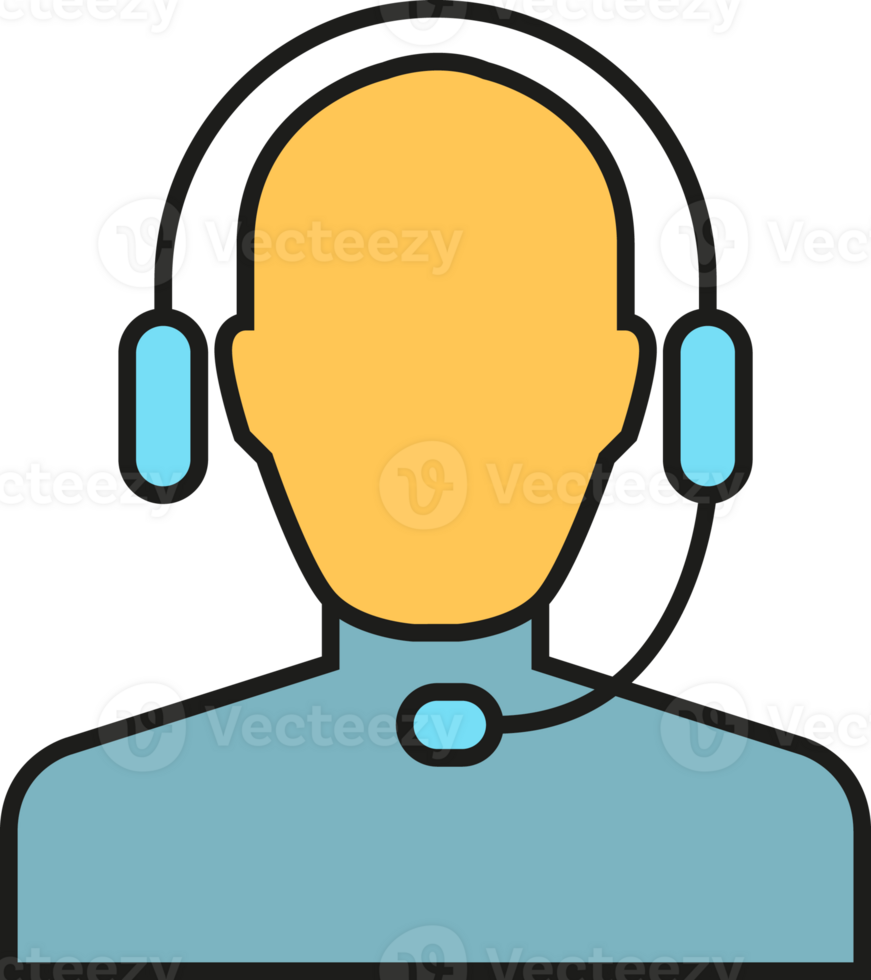 Call Service Icon Illustration png