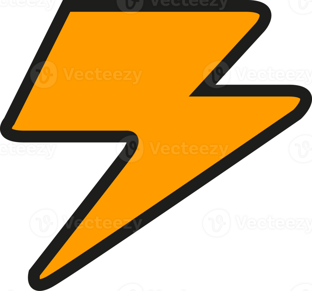 Thunder Bolt Icon png
