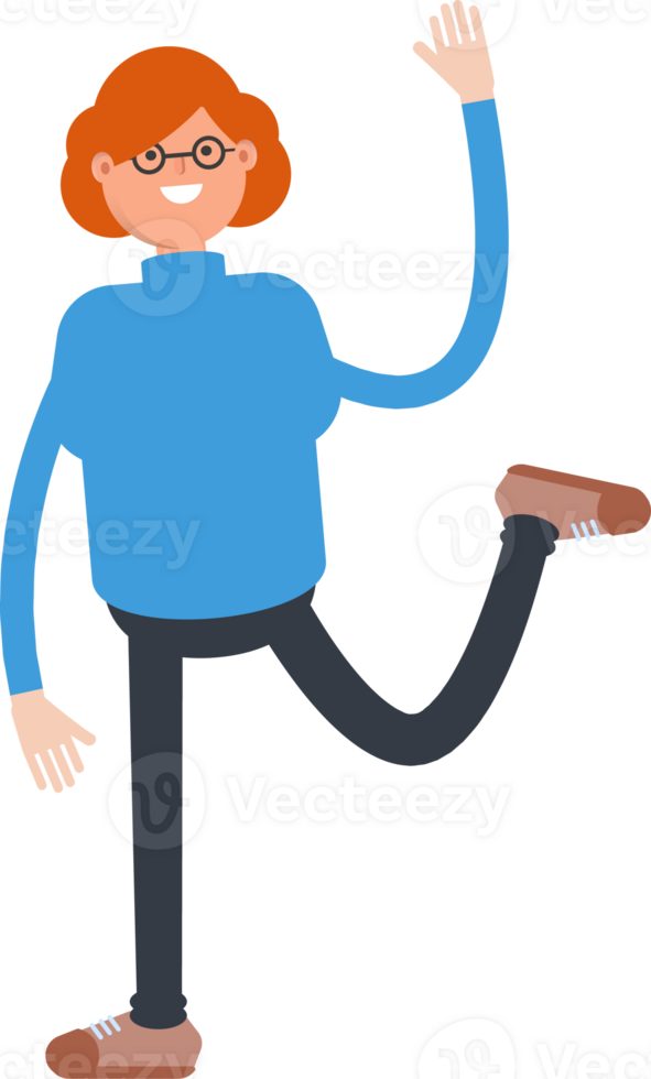 Woman Character Relaxing png
