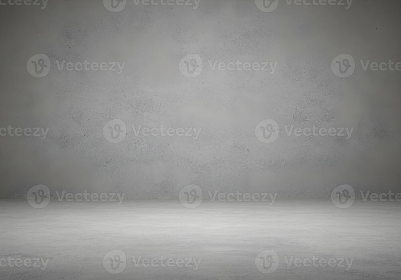 Empty Concrete Room with Smooth Floor and Textured Walls photo