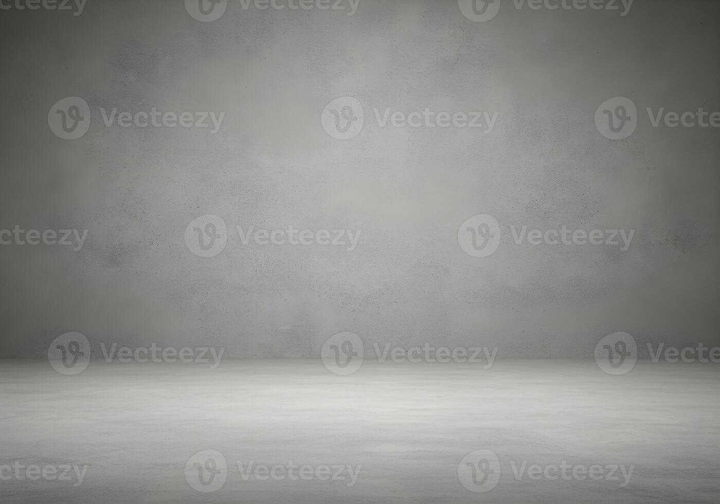 Empty Concrete Room with Subtle Lighting photo