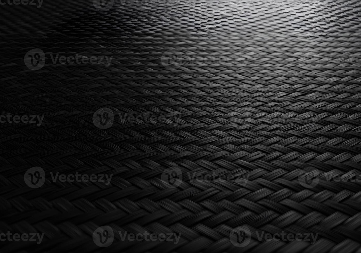Darkly Woven Fibers in Interlocking Pattern photo
