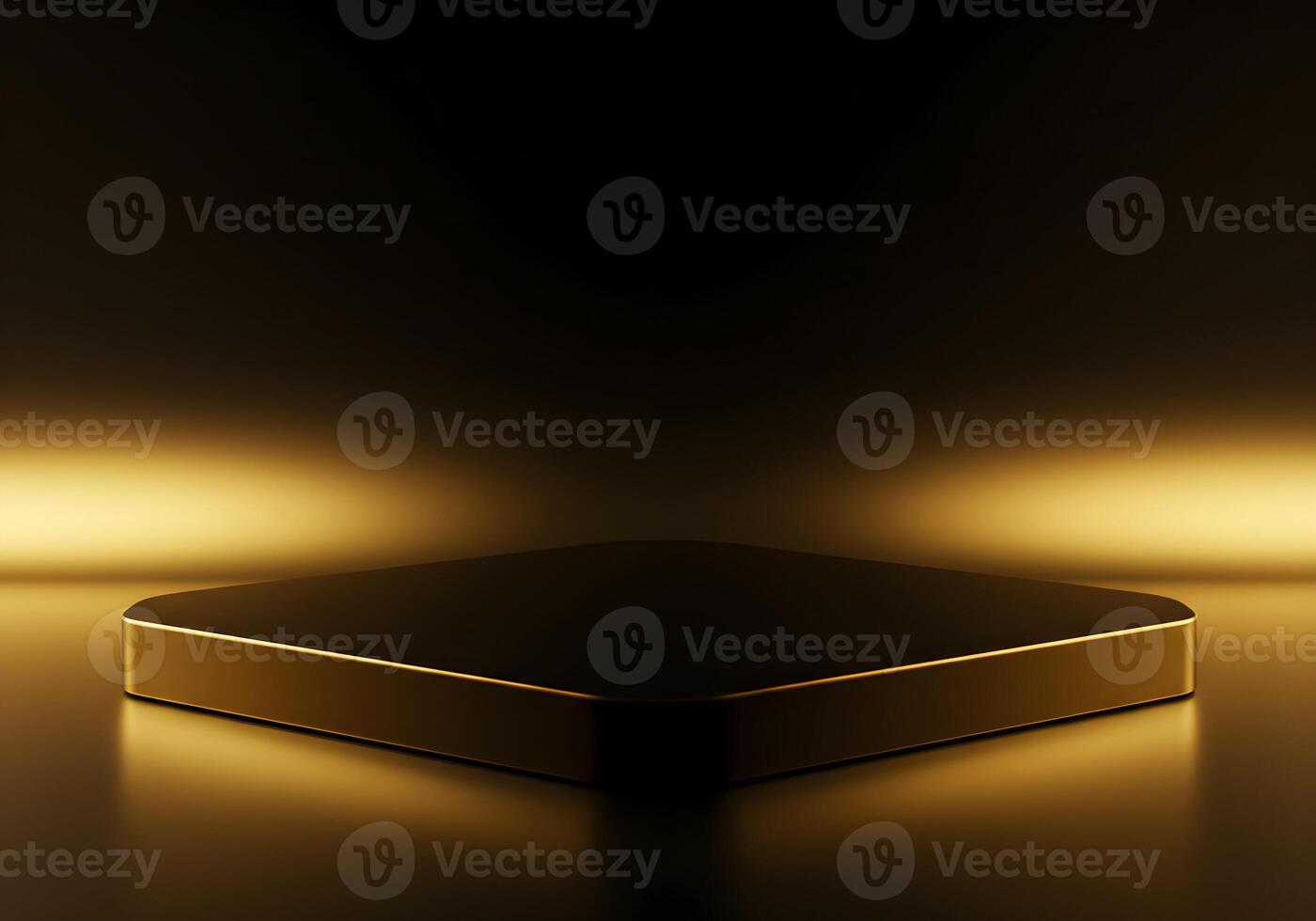 Golden Square Platform in Ambient Illumination photo