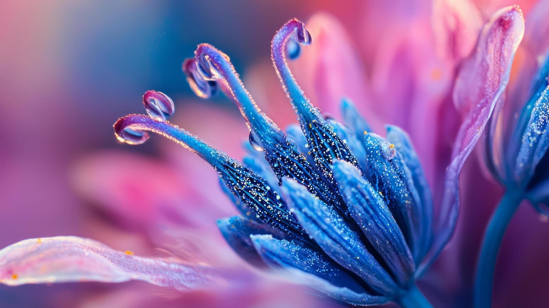 Blue flower wallpaper hd photo