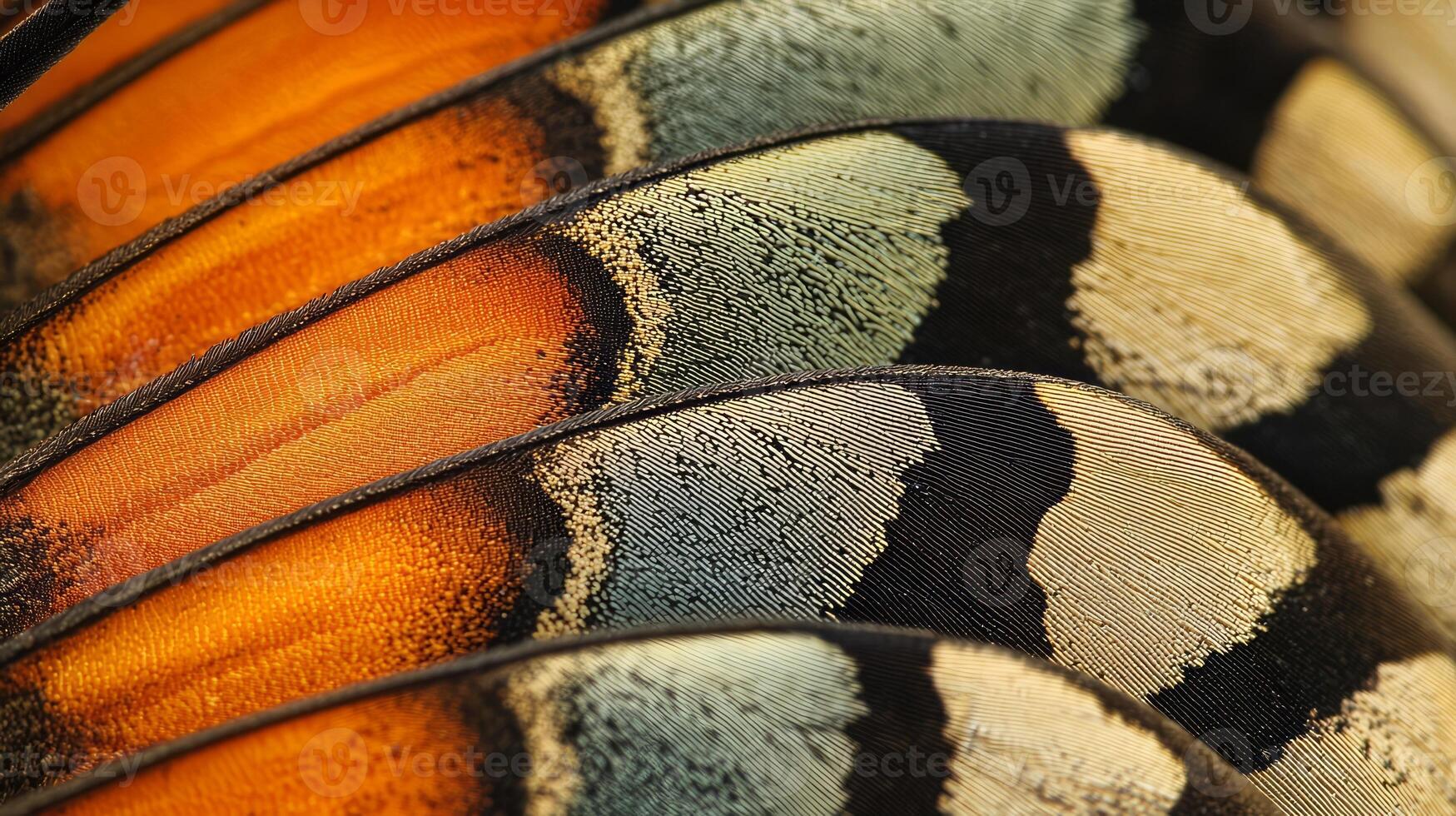 A close up of a butterfly wing photo