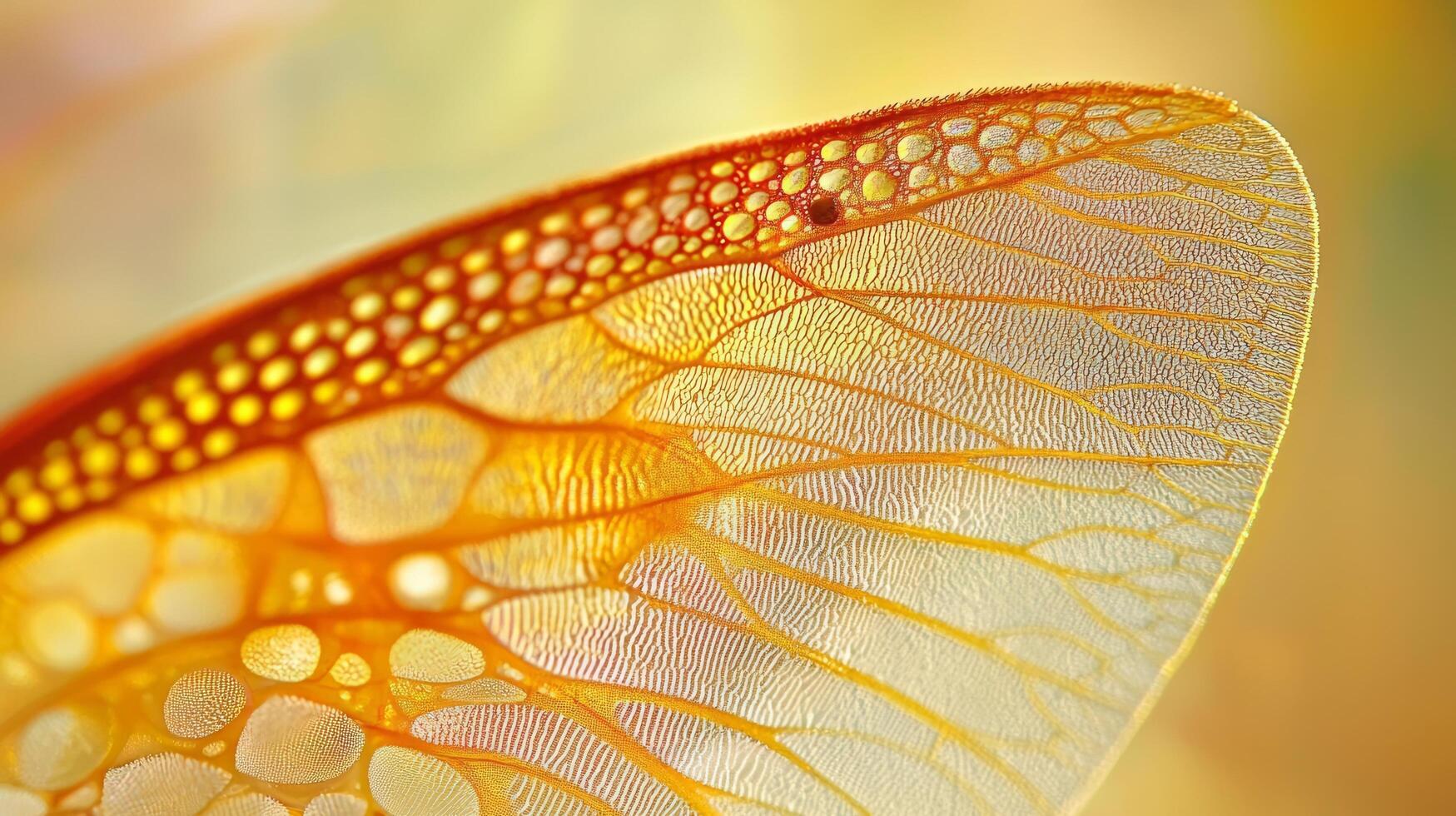 A close up of a butterfly wing photo