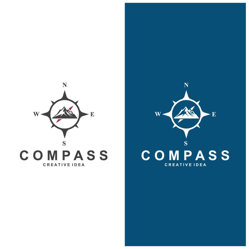 compass design template vector