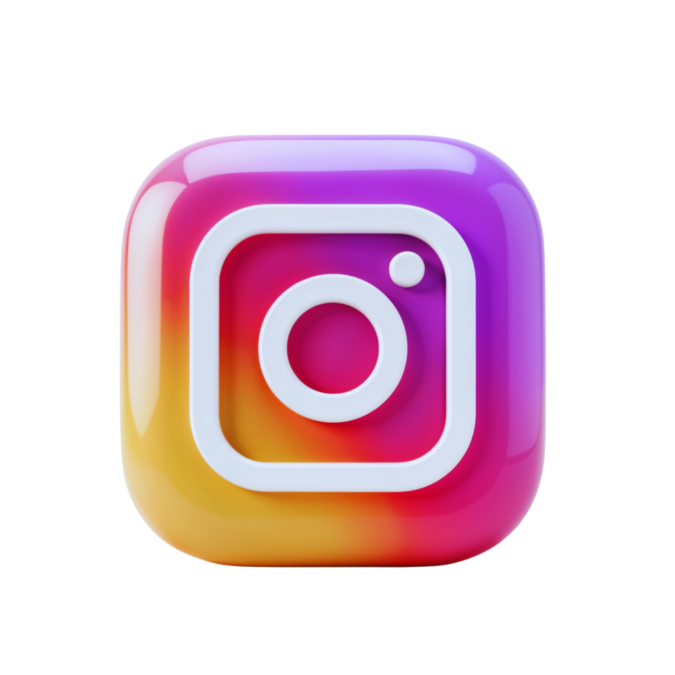 Engaging social media icon design featuring vibrant colors png