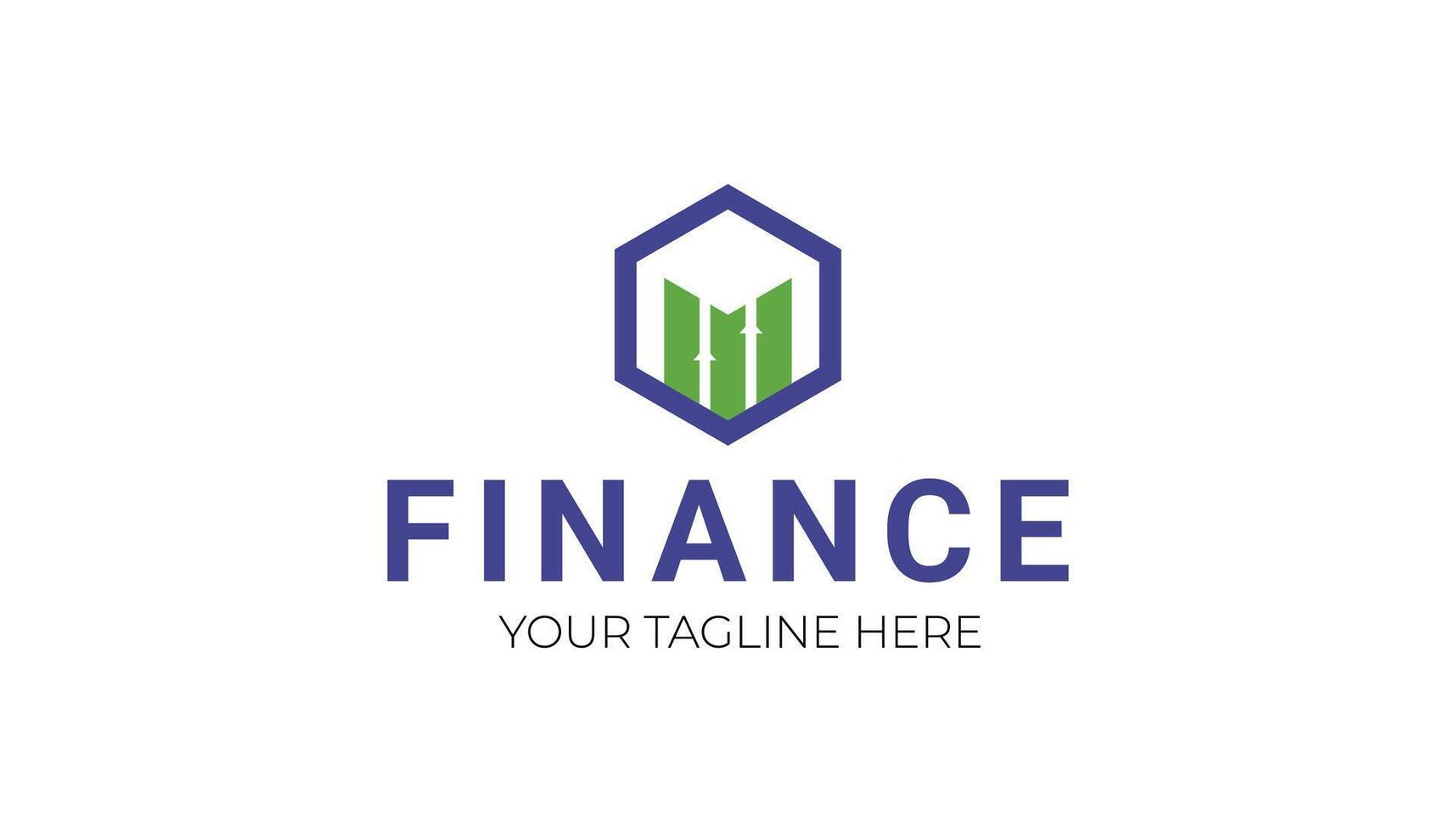 logo design ideas, finance logo vector