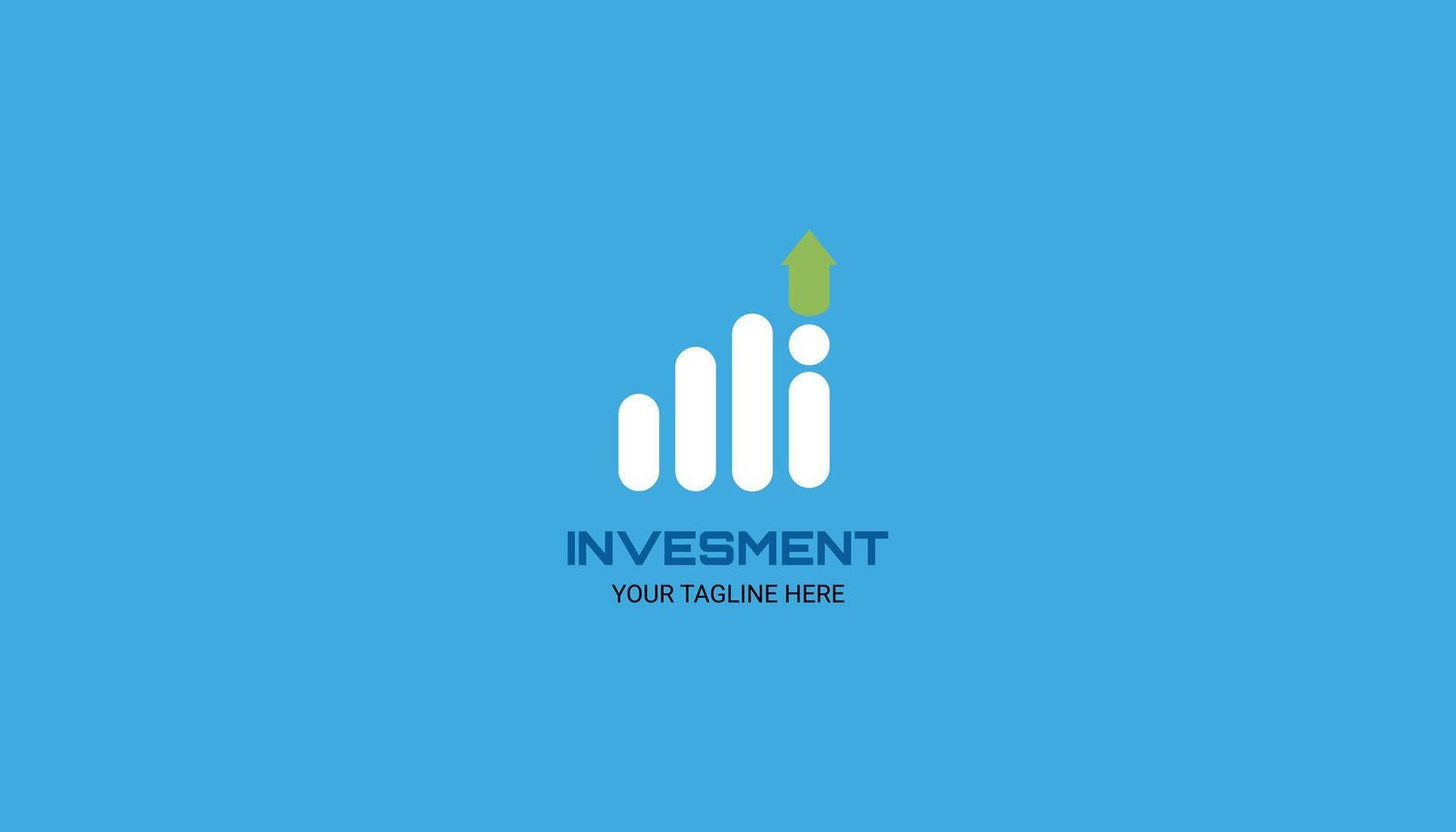 investment logo design ideas vector