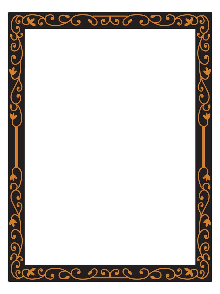 Celestial Star Wedding Frame for Elegant Invitations vector