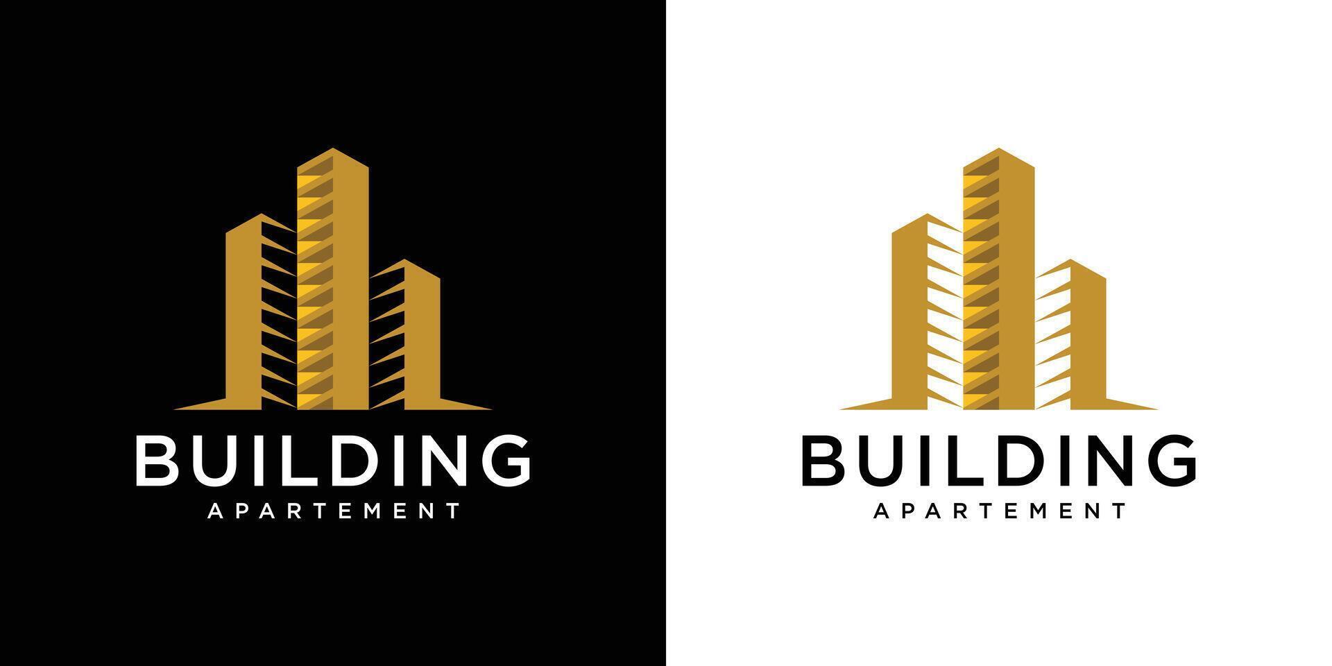 Building logo design architecture inspiration, illustration , vector