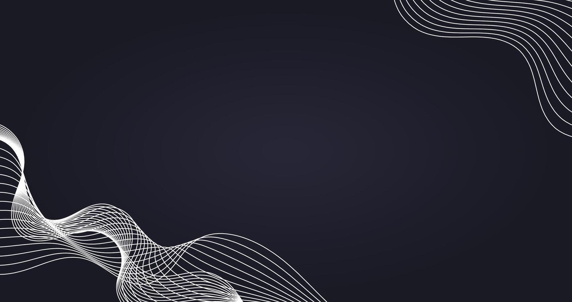 Abstract background with wavy lines and space for text. illustration. vector