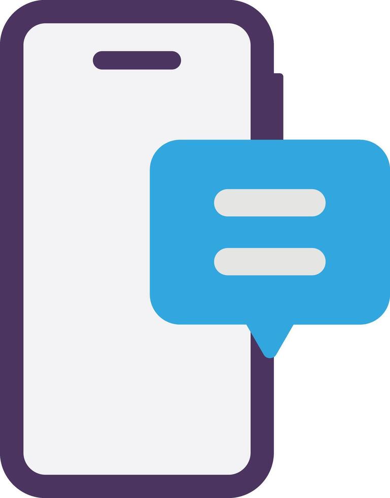 Smartphone Technology Device Chat vector