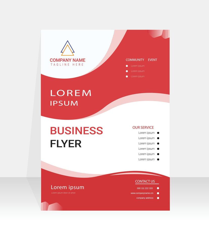 Professional Business Flyer vector